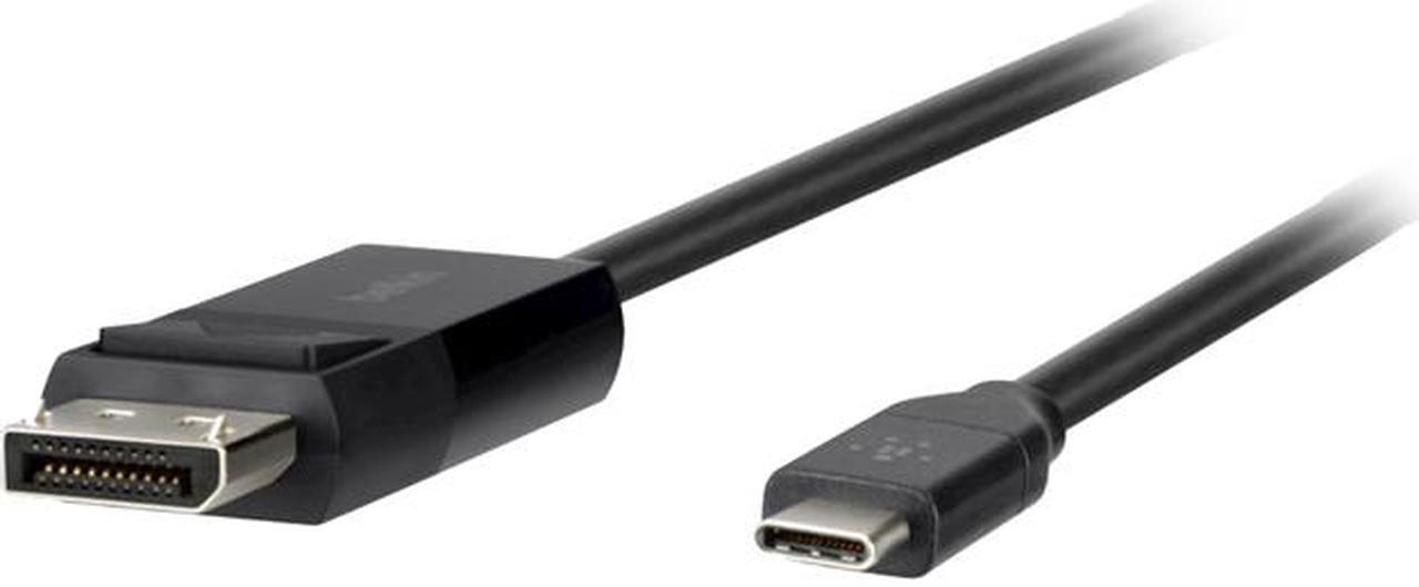 Main image of BELKIN B2B103-06-BLK 6 ft. USB-C to DisplayPort Cable Male to Male