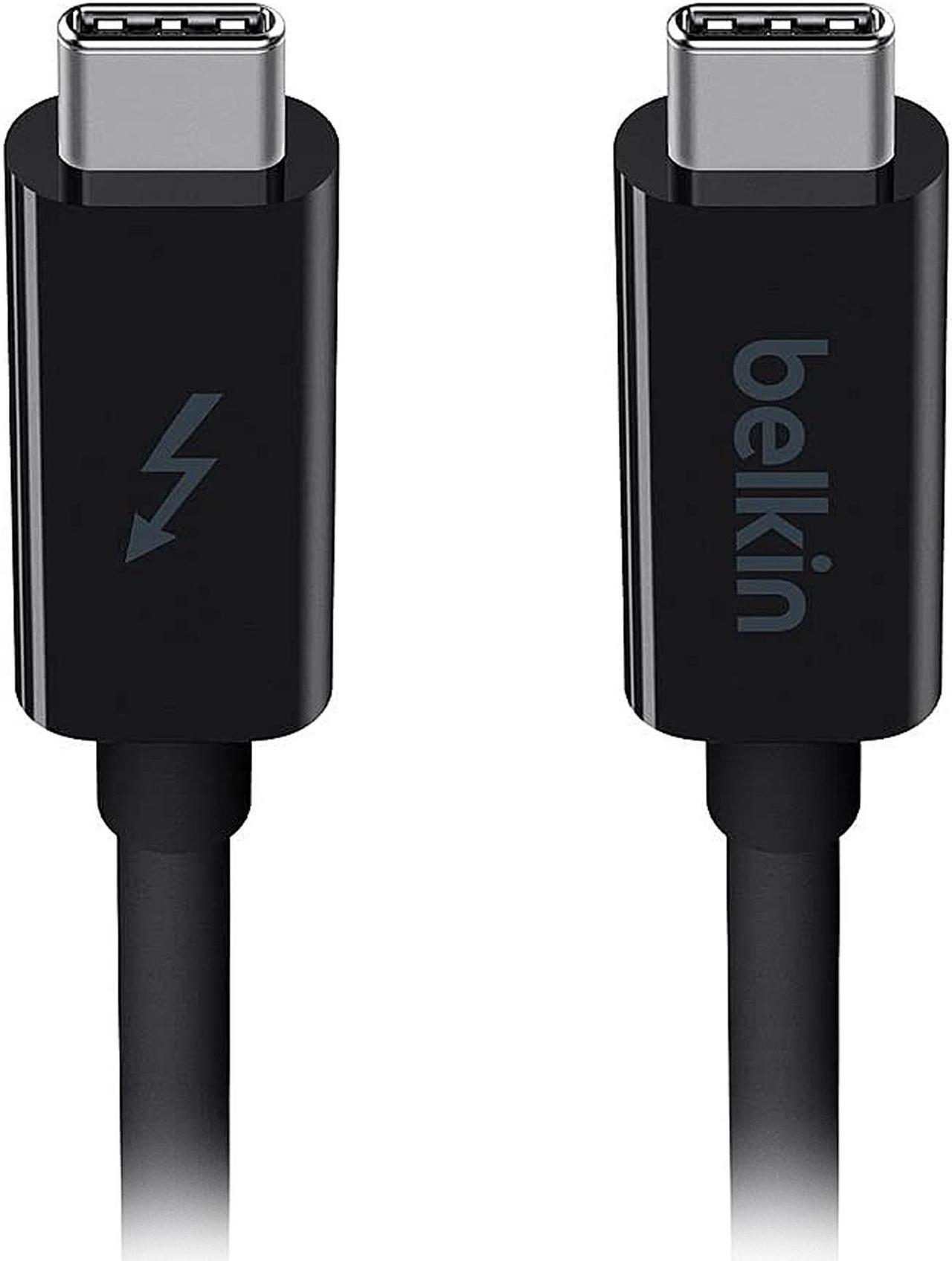 Alt view image 5 of 8 - Belkin Thunderbolt 3 Thunderbolt Dock for MacBook Pro Models 2016 or Later, Dual 4K @ 60Hz, 40Gbps Data Transfer Speeds, Comes with 0.5m / 1.6ft Thunderbolt 3 Cable (F4U095tt / B2B151tt)