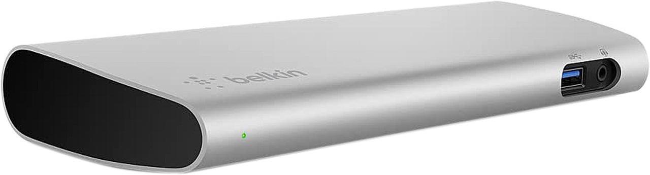 Alt view image 2 of 8 - Belkin Thunderbolt 3 Thunderbolt Dock for MacBook Pro Models 2016 or Later, Dual 4K @ 60Hz, 40Gbps Data Transfer Speeds, Comes with 0.5m / 1.6ft Thunderbolt 3 Cable (F4U095tt / B2B151tt)