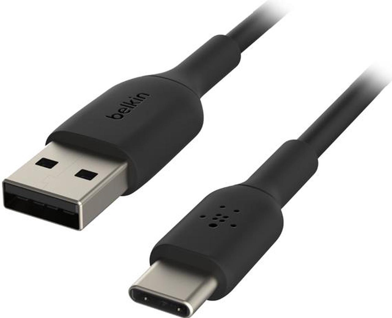 Belkin CAB001bt1MBK Black BOOST CHARGE USB-C to USB-A Cable 3.28 ft. (1 m)