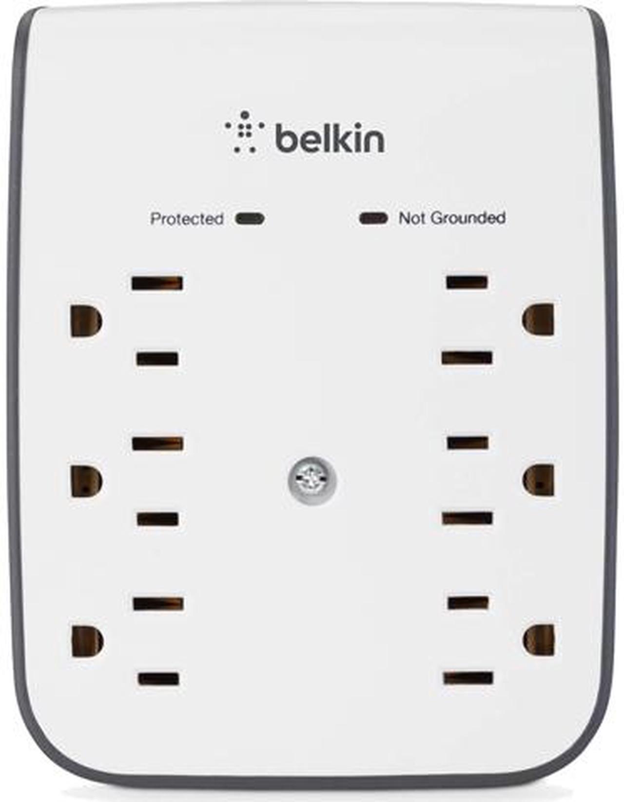 BELKIN BSV602tt Wall Mount 900 joule Surge Suppressor