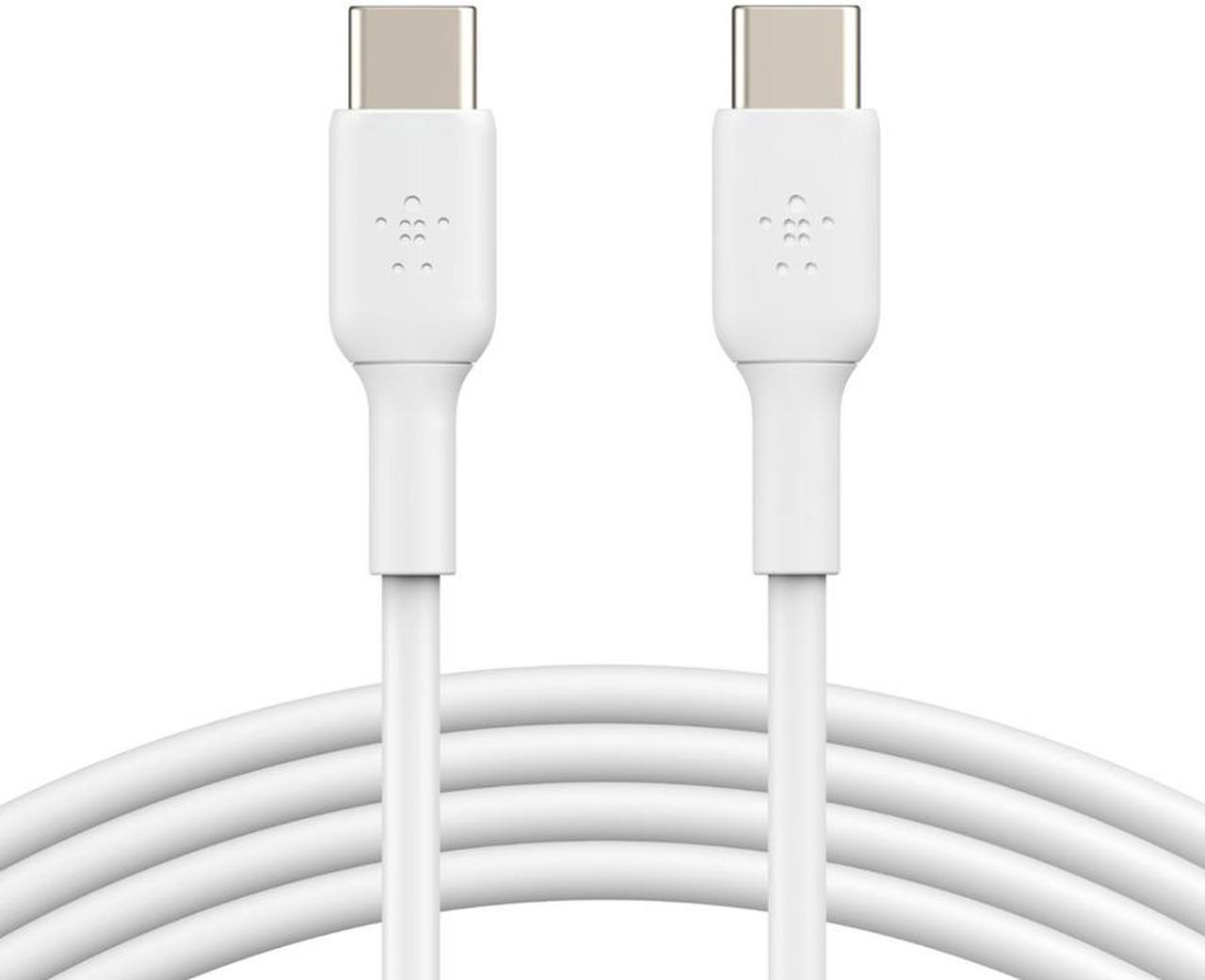 Belkin BOOST CHARGE USB-C to USB-C Cable (2m / 6.6ft, White)