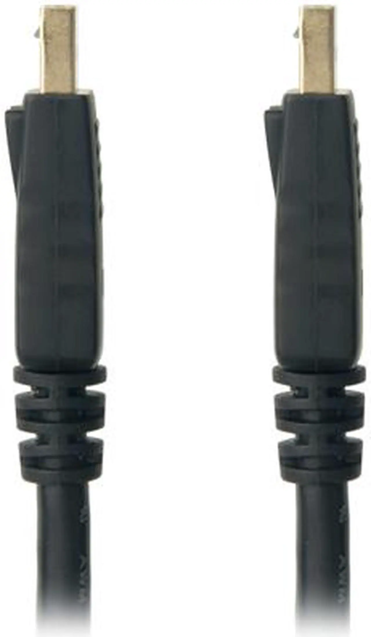 Alt view image 3 of 10 - Omni Gear DIS-15 15 ft. DisplayPort 1.2 [4K@60Hz] to DisplayPort Cable, Black, Gold Plated
