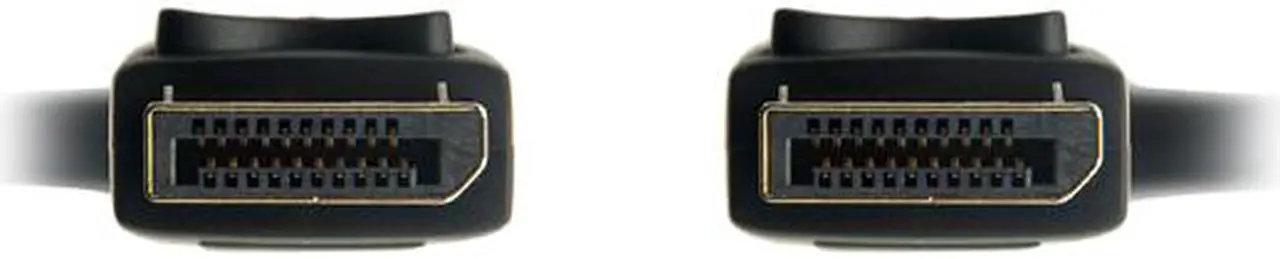 Alt view image 4 of 10 - Omni Gear DIS-15 15 ft. DisplayPort 1.2 [4K@60Hz] to DisplayPort Cable, Black, Gold Plated