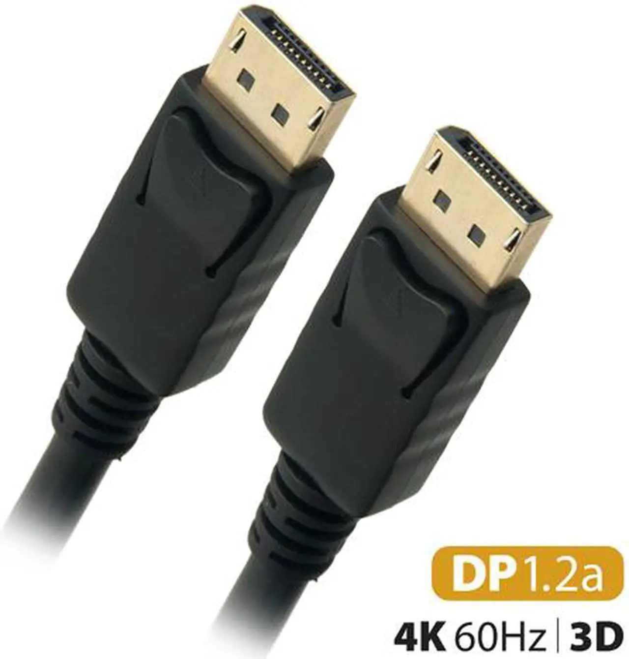 Main image of Omni Gear DIS-15 15 ft. DisplayPort 1.2 [4K@60Hz] to DisplayPort Cable, Black, Gold Plated