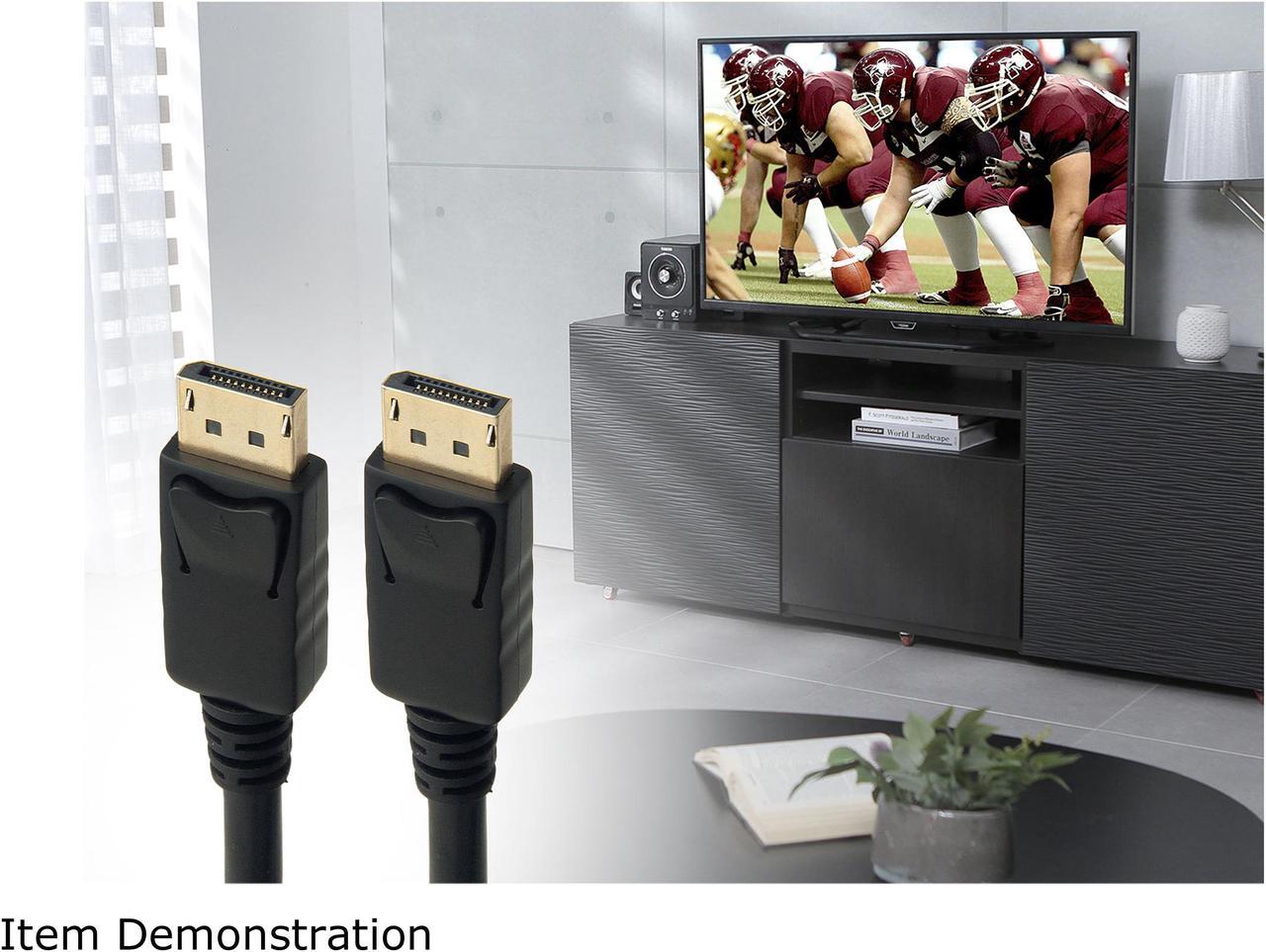 Alt view image 8 of 8 - Omni Gear DP-6 6 ft. 8K DisplayPort to DisplayPort Cable 1.4 VERSION with 8K 60Hz Male to Male
