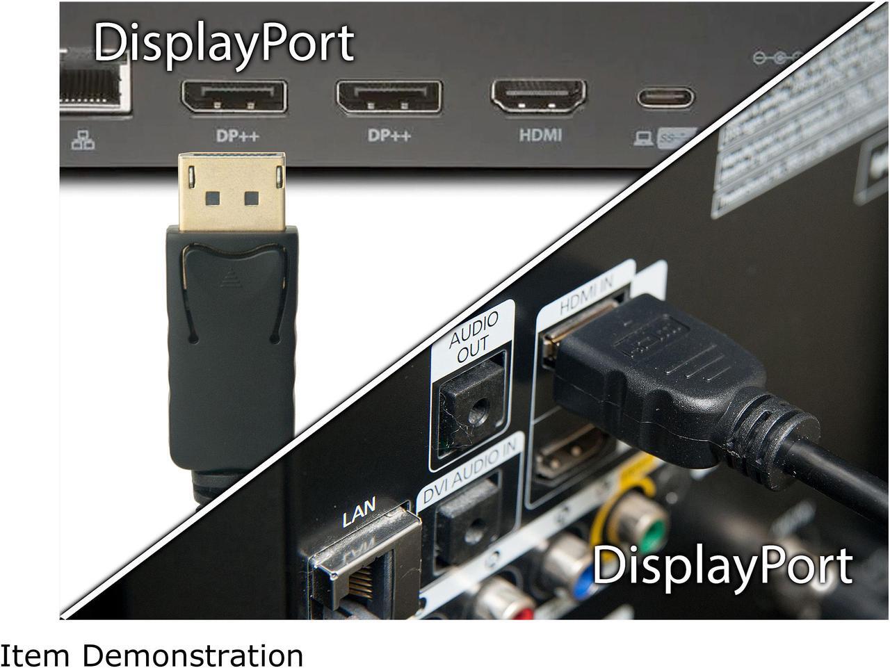 Alt view image 7 of 8 - Omni Gear DP-6 6 ft. 8K DisplayPort to DisplayPort Cable 1.4 VERSION with 8K 60Hz Male to Male