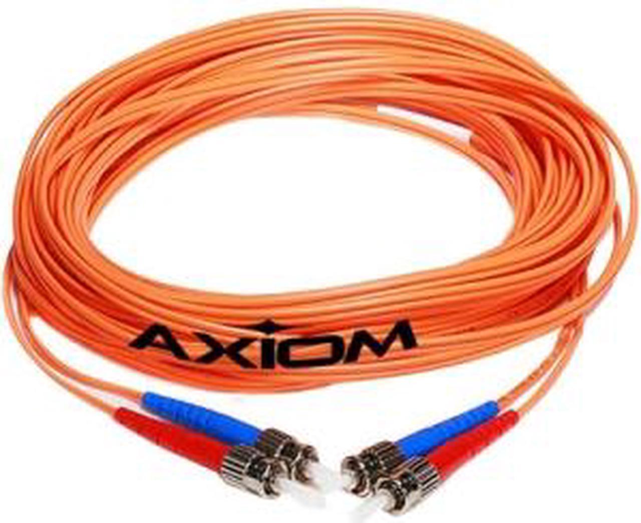 Axiom Fiber Optic Duplex Patch Network Cable