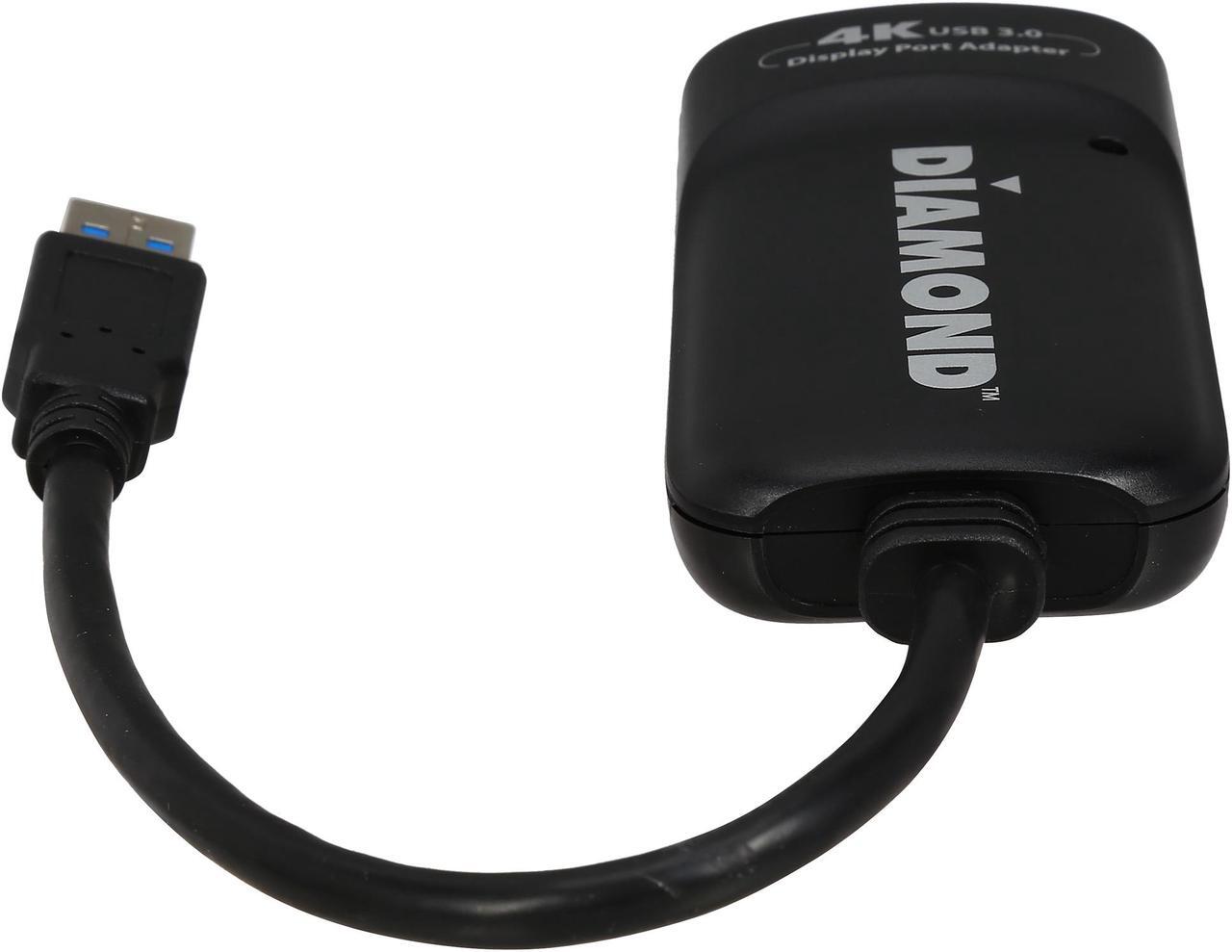 Alt view image 5 of 6 - Diamond Multimedia BVU5500 UGA USB 3.0/2.0 to Ultra HD 4K 3840 x 2160 (DisplayLink DL-5500 Chipset) Display Port