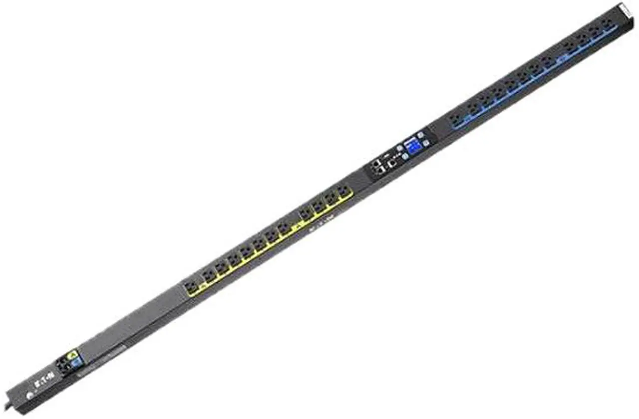 Alt view image 2 of 5 - Eaton EMA108-10, 0U Vertical 24 Outlets Managed ePDU