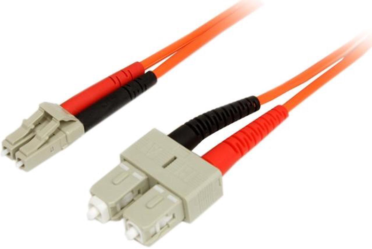 StarTech.com 1m Multimode 50/125 Duplex Fiber Patch Cable LC - SC