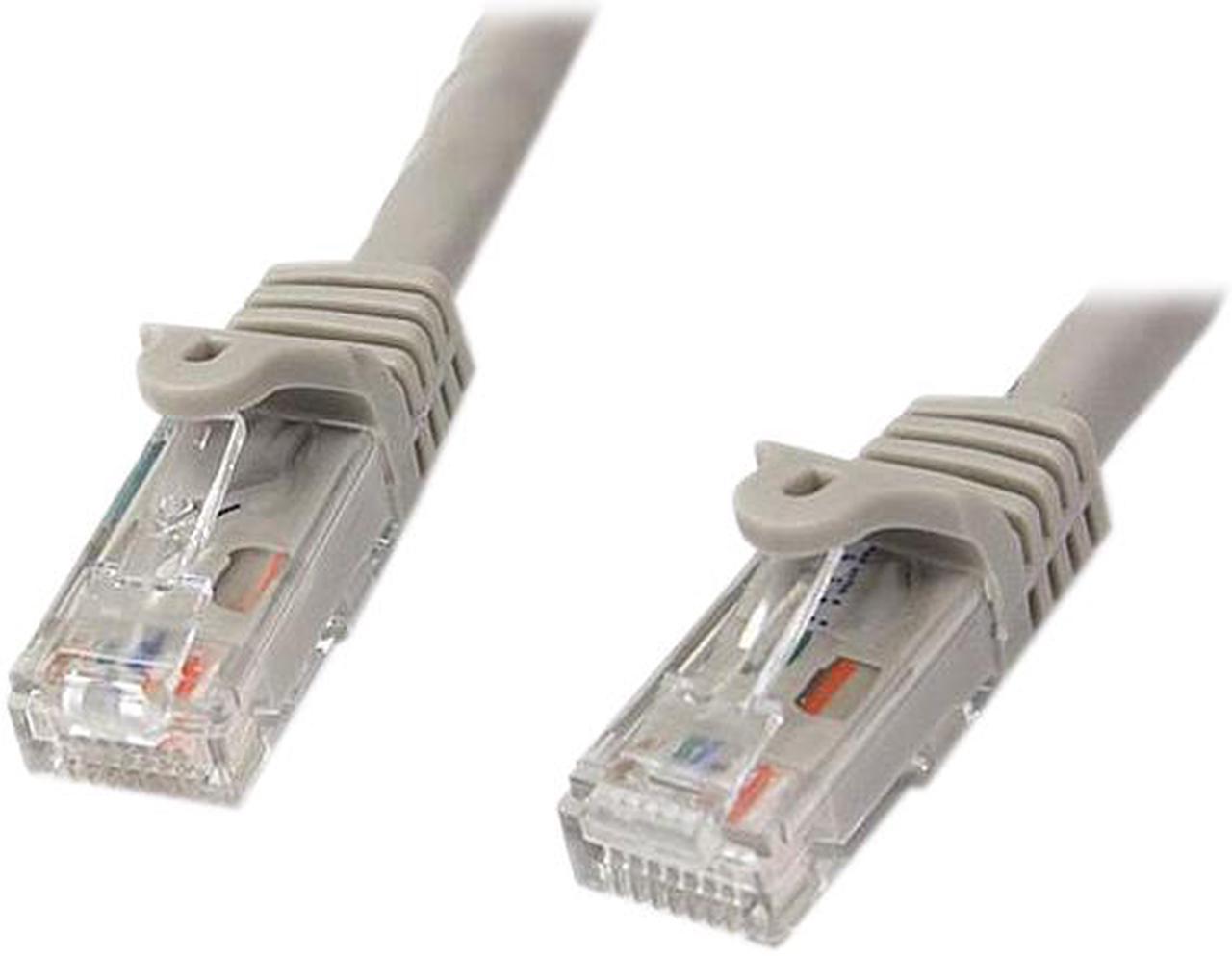 StarTech.com 50 ft Gray Snagless Cat6 UTP Patch Cable