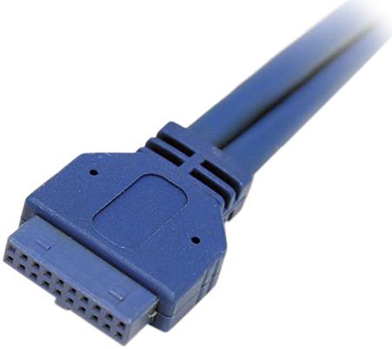 Alt view image 3 of 3 - StarTech USB3SPLATE 2 Port USB 3.0 A Female Slot Plate Adapter