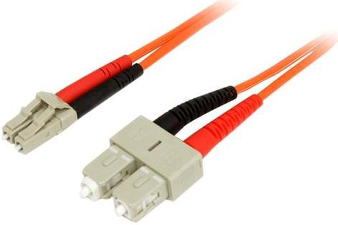 StarTech.com 1m Multimode 62.5/125 Duplex Fiber Patch Cable LC - SC