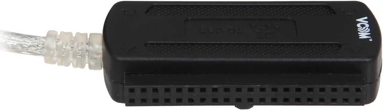 Alt view image 4 of 6 - VCOM VC-USBSATA USB 2.0 to SATA/IDE Adapter