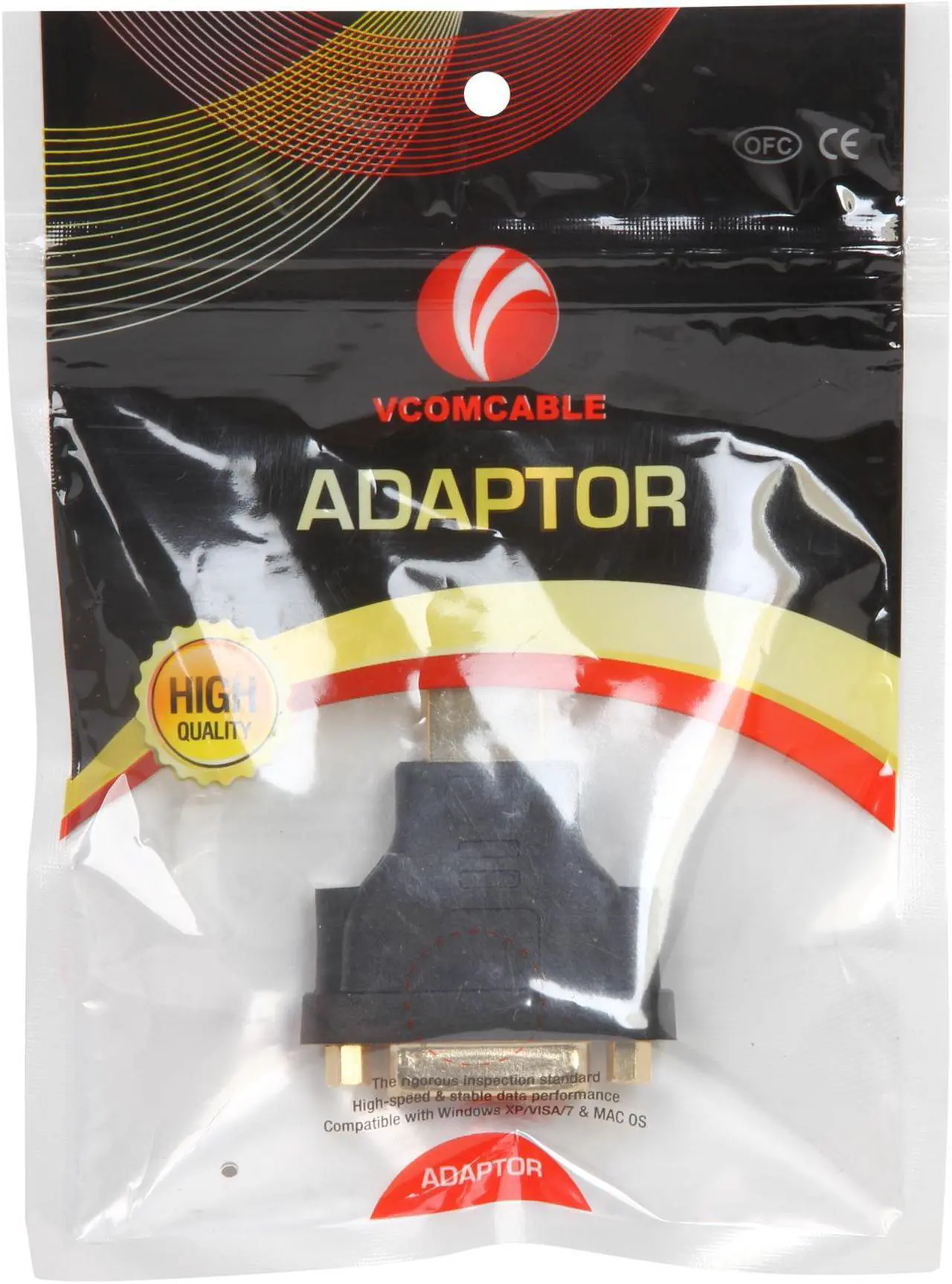 Alt view image 3 of 3 - VCOM VC-DF/HMAD DVI-D F TO HDMI M Connector