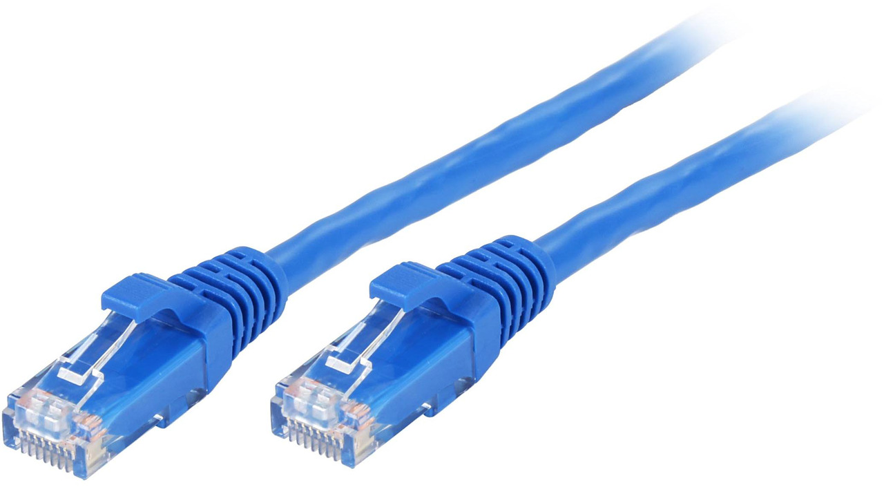 Open Box: C2G 03976 Cat6 Cable - Snagless Unshielded Ethernet Network Patch Cable, Blue (8 Feet, 2.43 Meters) - Newegg.com - Open Box condition - Image 4