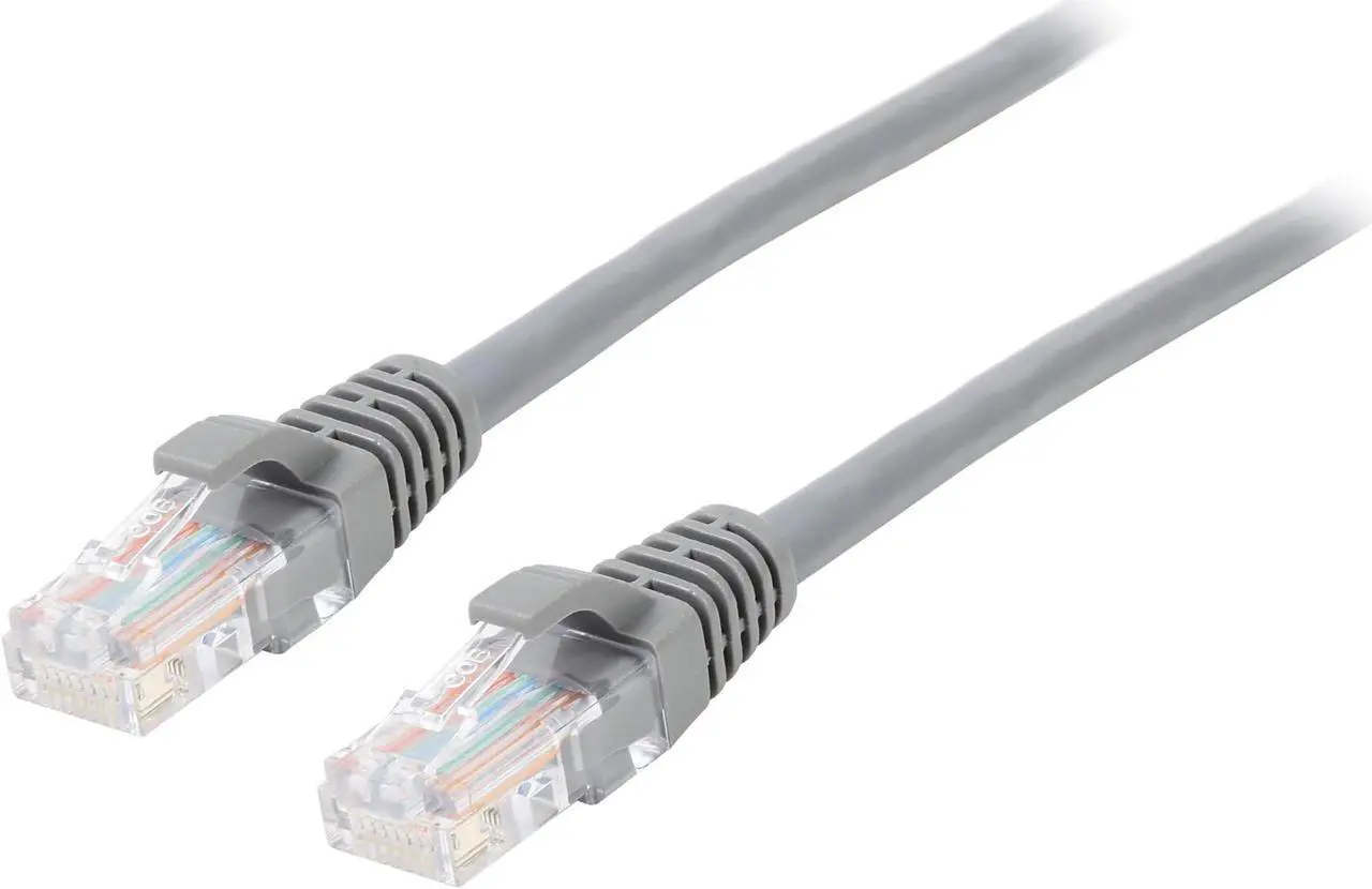 Main image of C2G 00385 Cat5e Cable - Snagless Unshielded Ethernet Network Patch Cable, Gray (6 Feet, 1.82 Meters)
