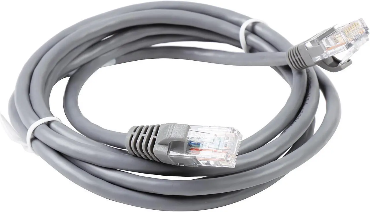 Alt view image 2 of 3 - C2G 00385 Cat5e Cable - Snagless Unshielded Ethernet Network Patch Cable, Gray (6 Feet, 1.82 Meters)