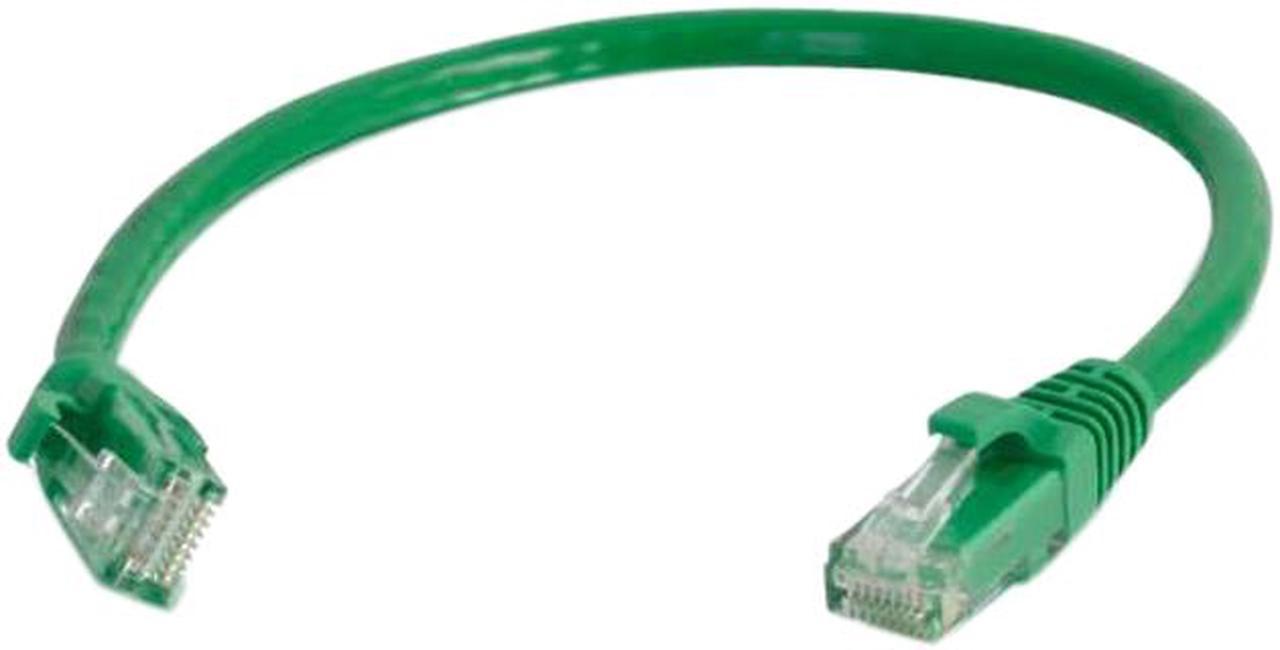 C2G 03995 Cat6 Cable - Snagless Unshielded Ethernet Network Patch Cable, Green (15 Feet, 4.57 Meters)