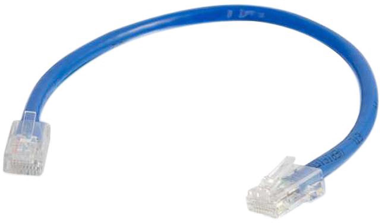 Main image of C2G 04092 Cat6 Cable - Non-Booted Unshielded Ethernet Network Patch Cable, Blue (8 Feet, 2.43 Meters)