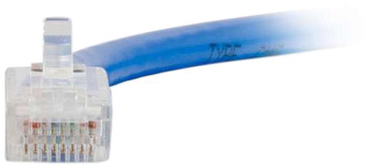 Alt view image 3 of 5 - C2G 04092 Cat6 Cable - Non-Booted Unshielded Ethernet Network Patch Cable, Blue (8 Feet, 2.43 Meters)