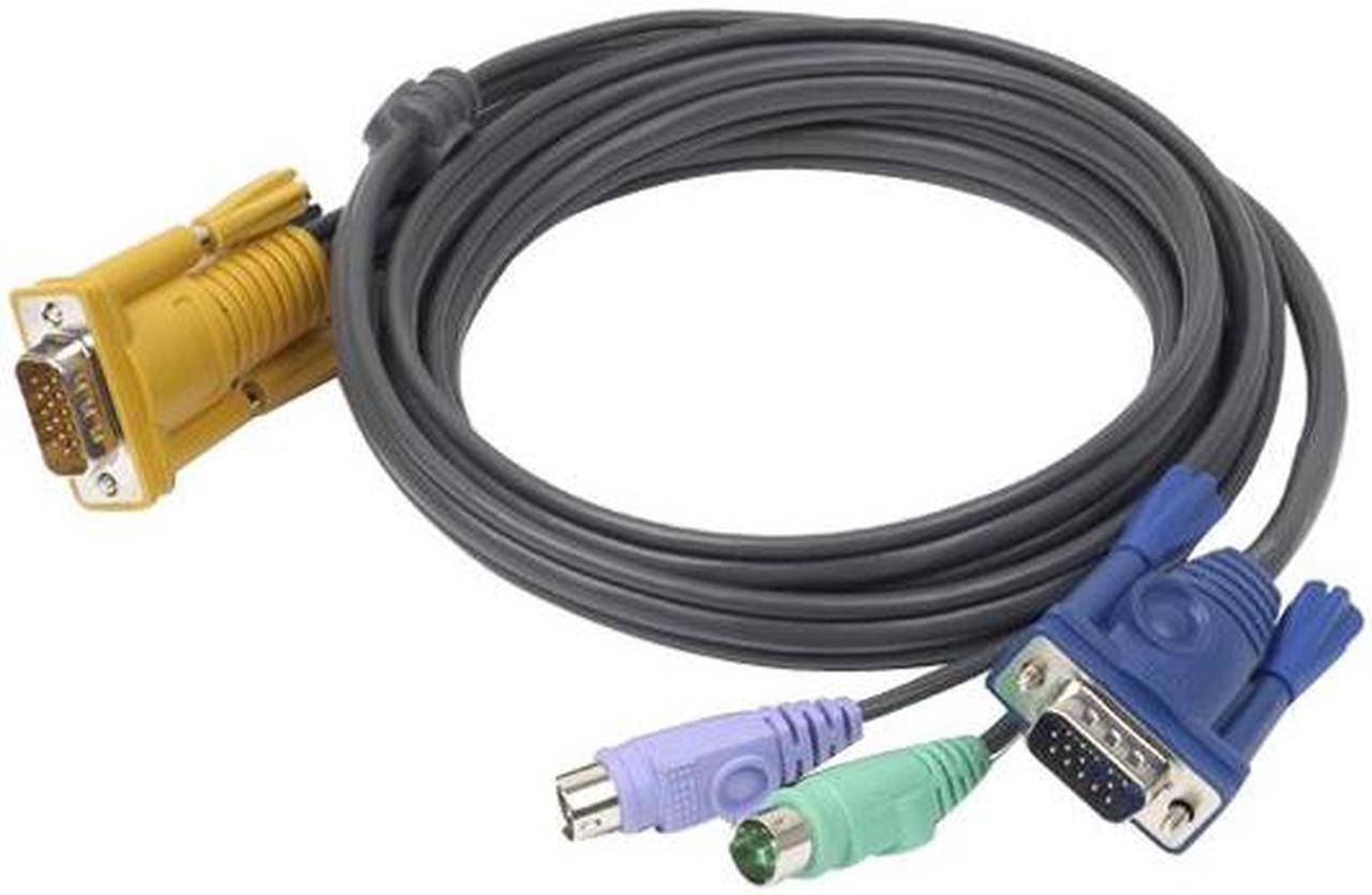 Main image of ATEN 6 ft. Master View PS/2 KVM Cable 2L5202P