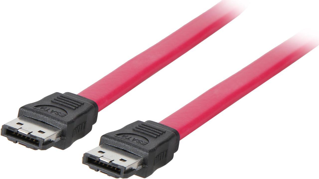 Nippon Labs eSATA Cable 0.5M (1.64 ft.) eSATA cable for SATA I and SATA II Hard Drive 1.64ft Model ESATA-0.5M 1.64 feet