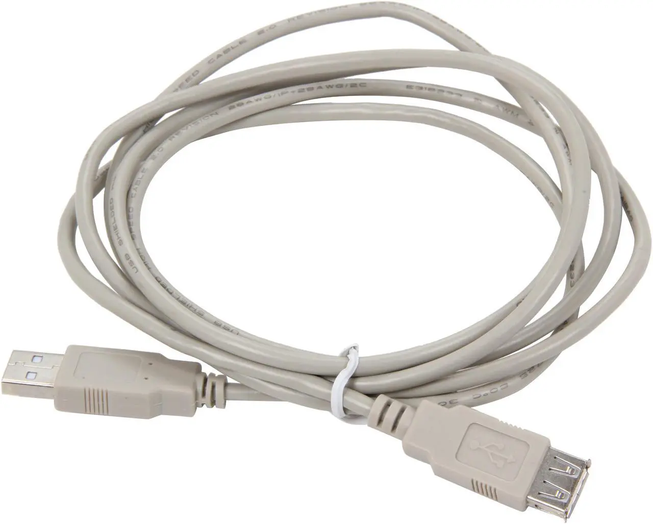 Alt view image 2 of 2 - Nippon Labs 6 ft. USB cable A/Male to A/Female extension USB 6ft cable Model USB-6-MF 6 feet