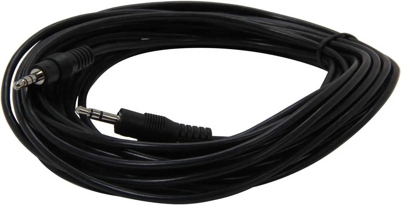 Alt view image 2 of 3 - Nippon Labs 25 ft. Premium 3.5mm Audio Stereo Speaker 25ft Cable M/M Model SPC-25MM 25 feet