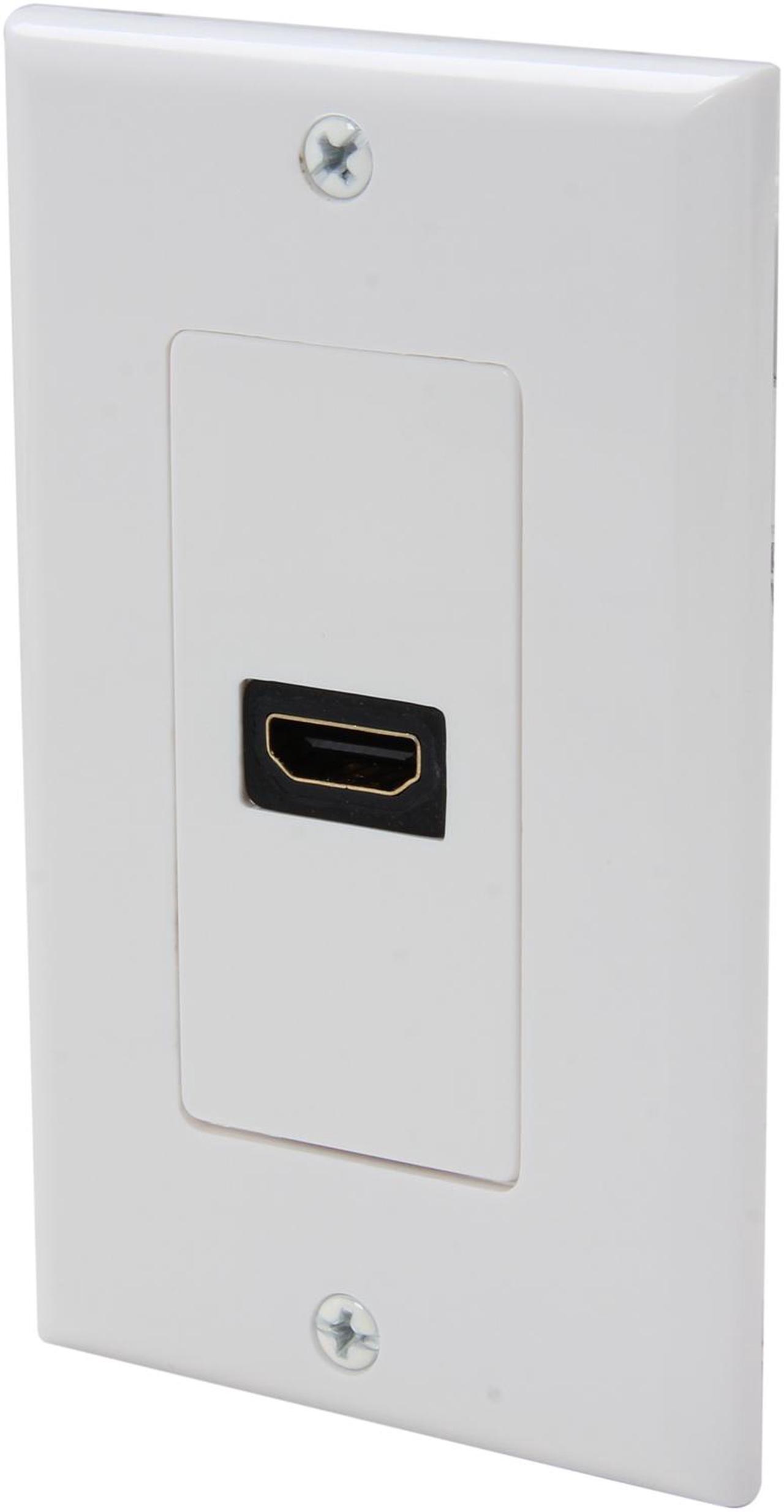 Alt view image 2 of 5 - Nippon Labs WP-HM1 HDMI Wall Plate with 1 Port - OEM