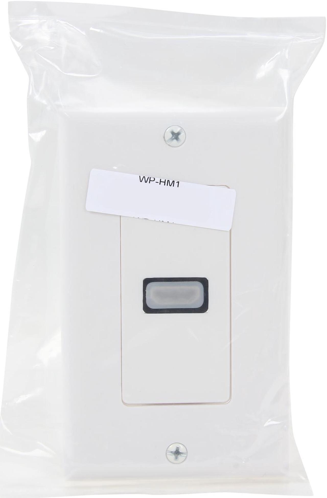 Alt view image 5 of 5 - Nippon Labs WP-HM1 HDMI Wall Plate with 1 Port - OEM