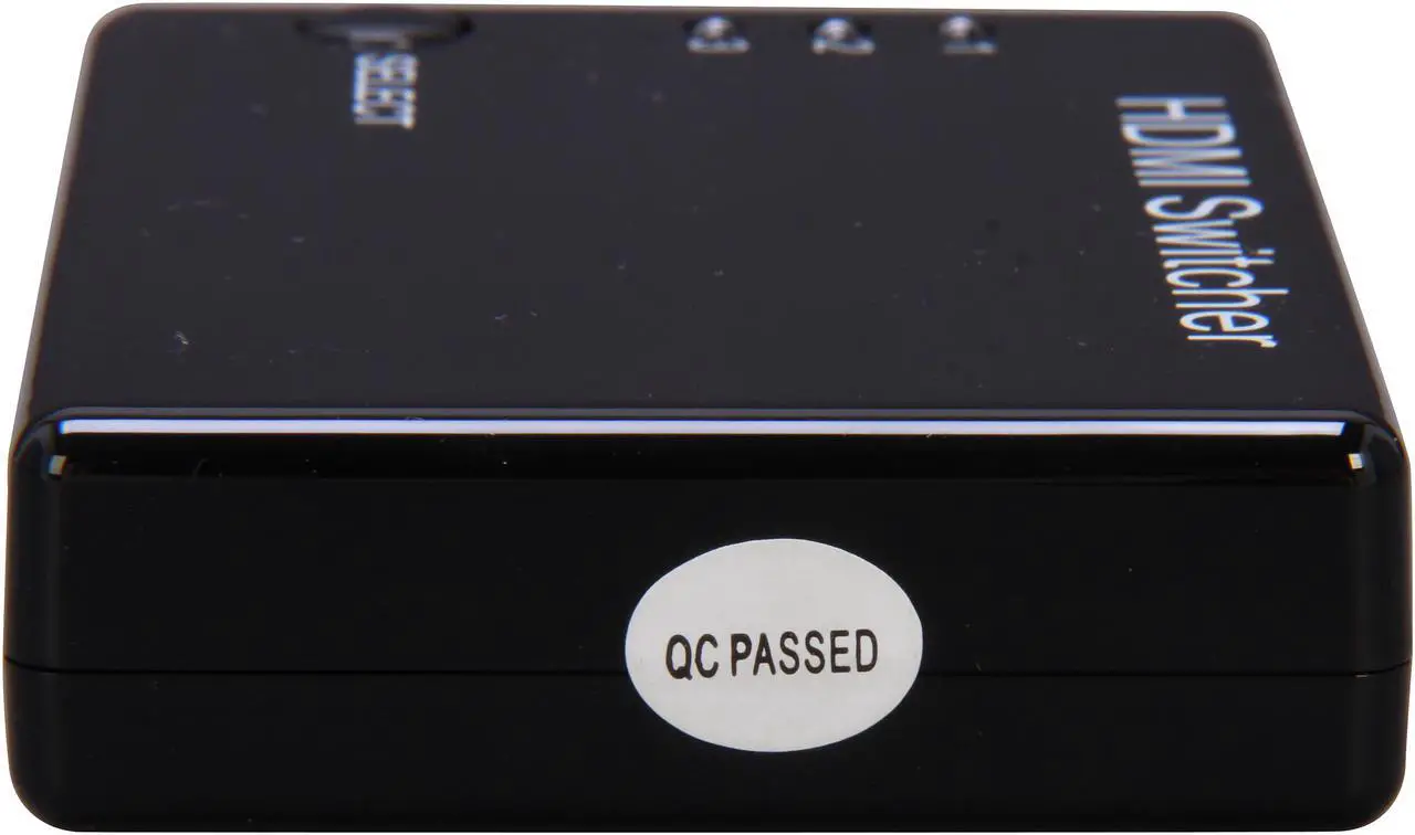 Alt view image 3 of 8 - Nippon Labs HDMI-3X1-SWT HDMI Switch Hub with 1 Output Female Port and 3 Input Female Port, Black