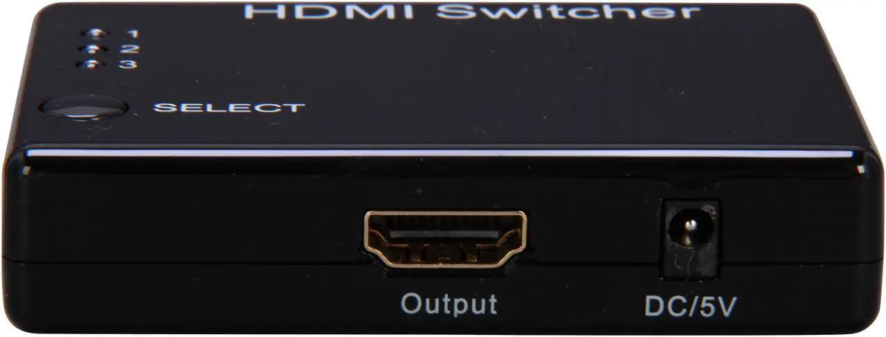 Alt view image 4 of 8 - Nippon Labs HDMI-3X1-SWT HDMI Switch Hub with 1 Output Female Port and 3 Input Female Port, Black