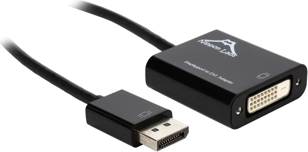Main image of Nippon Labs AD-DP-DVI-EYE 6" DP1.2 to DVI Active Adapter, Eyefinity Supprts