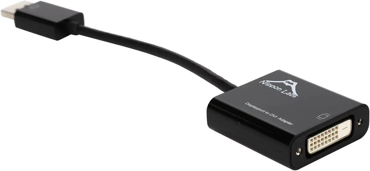 Alt view image 2 of 3 - Nippon Labs AD-DP-DVI-EYE 6" DP1.2 to DVI Active Adapter, Eyefinity Supprts
