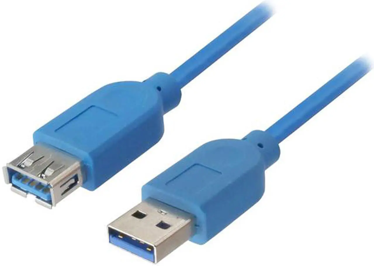 Alt view image 2 of 2 - Nippon Labs 50USB3-AAF-15 15 ft. USB 3.0 A Male to A Female Extension Cable - Blue
