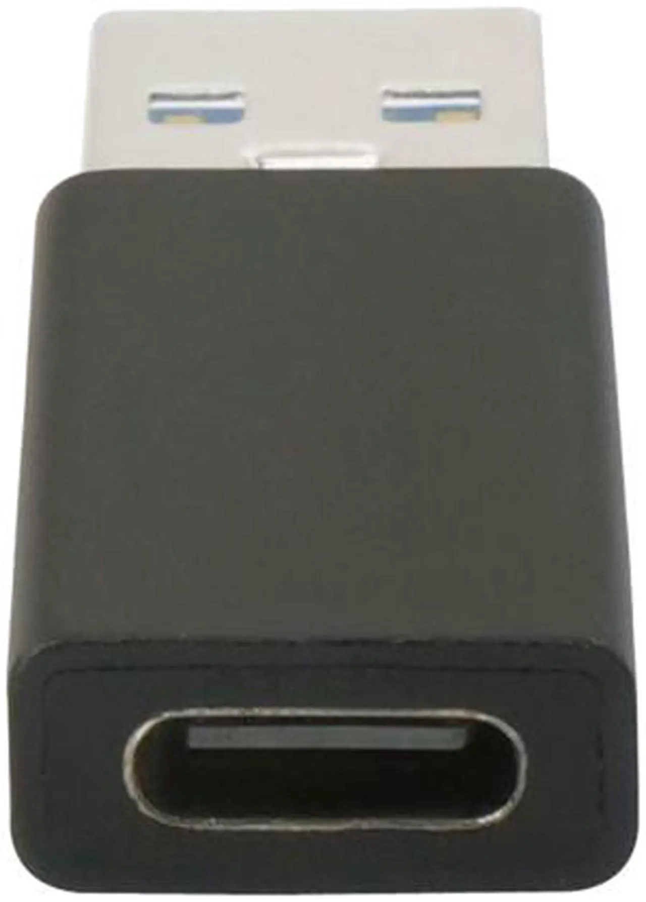 Alt view image 4 of 4 - Nippon Labs USB 3.0 USB-C Female to USB A Male Adapter 50000-USB3-CF-12, Black Aluminum Shell