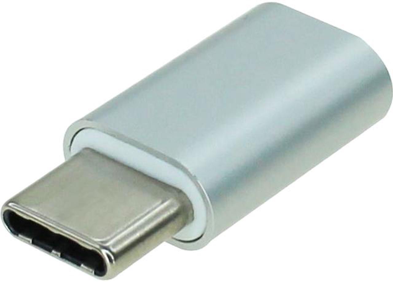 Main image of Nippon Labs USB 2.0 USB-C Male to Micro-USB B Female Adapter 50000-USB2-CM-13, Aluminum Shell
