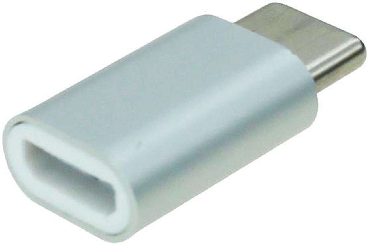 Alt view image 2 of 2 - Nippon Labs USB 2.0 USB-C Male to Micro-USB B Female Adapter 50000-USB2-CM-13, Aluminum Shell