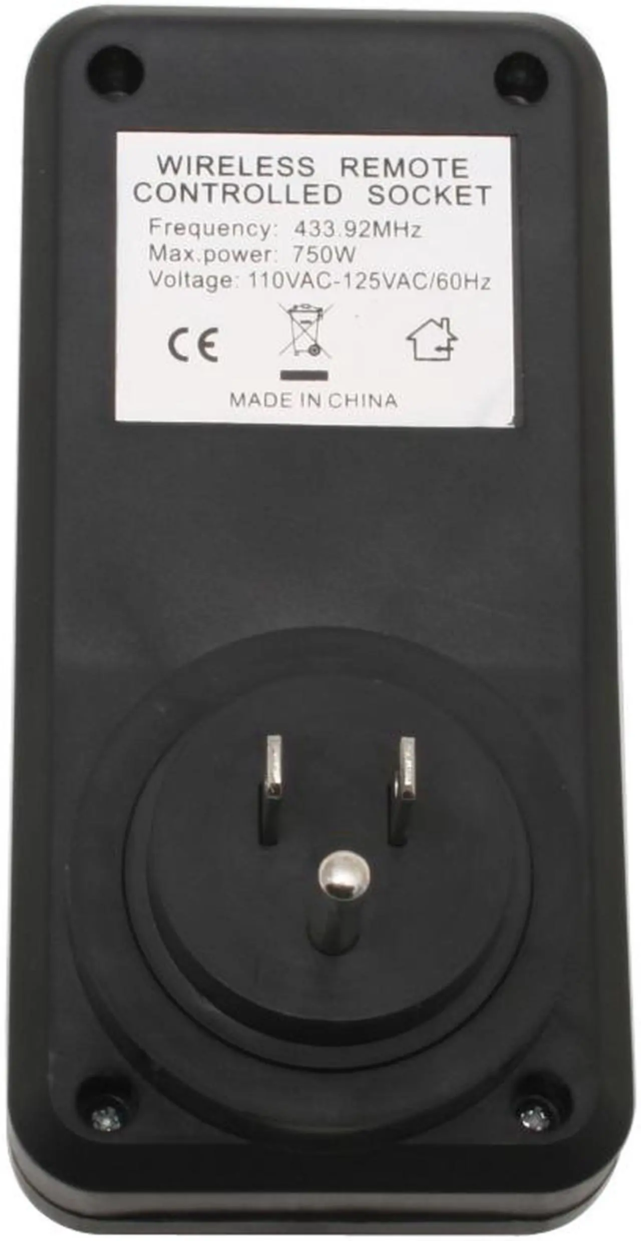 Alt view image 2 of 4 - LOGISYS RM202 2 AC Base Adapter With Remote Control