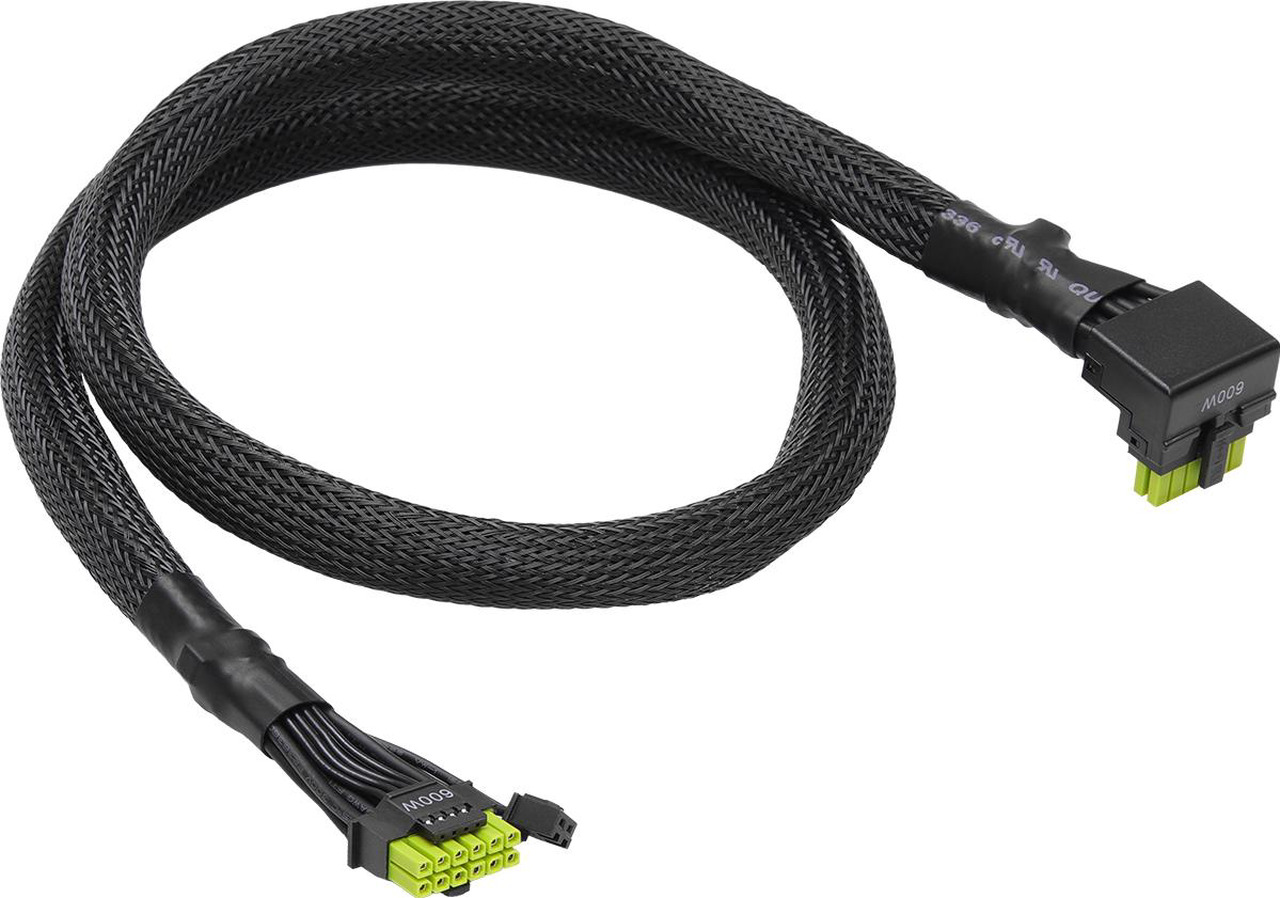 Open Box: ASRock 12V-2x6 600W PCIe 5.1 GPU Power Cable, Right Angle (L-Type), 2.3ft, 16-Pin 12VHPWR Compatible, NVIDIA RTX 40 Series - Newegg.ca - Open Box condition - Image 9