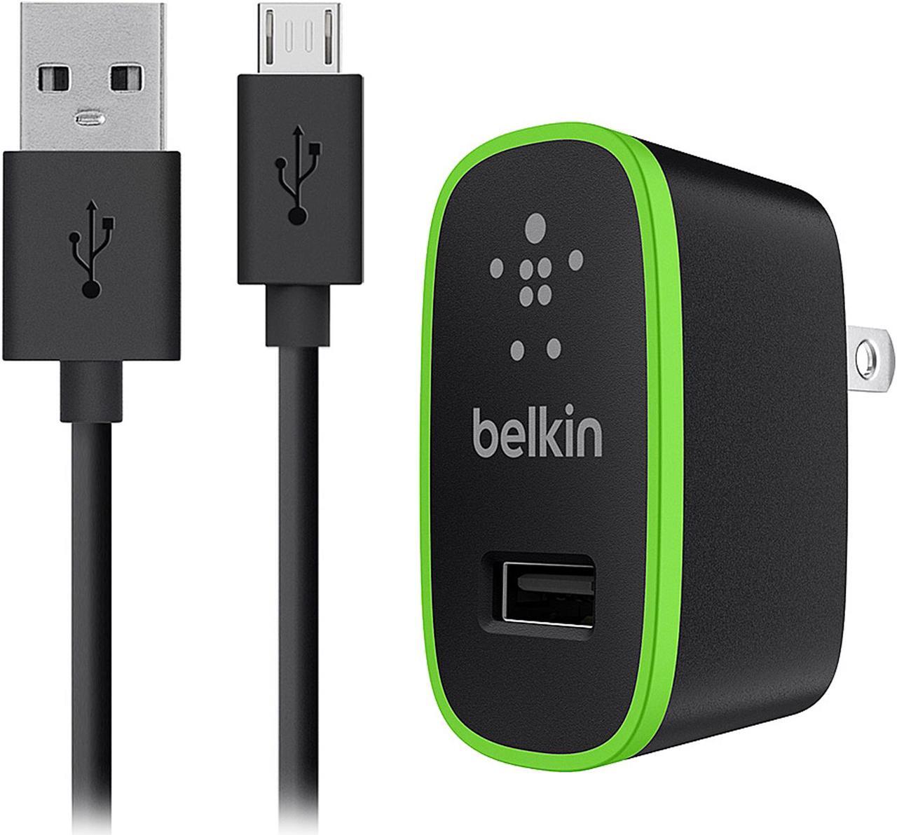 Main image of Belkin Universal Home Charger with Micro USB ChargeSync Cable (12 Watt/ 2.4 Amp)