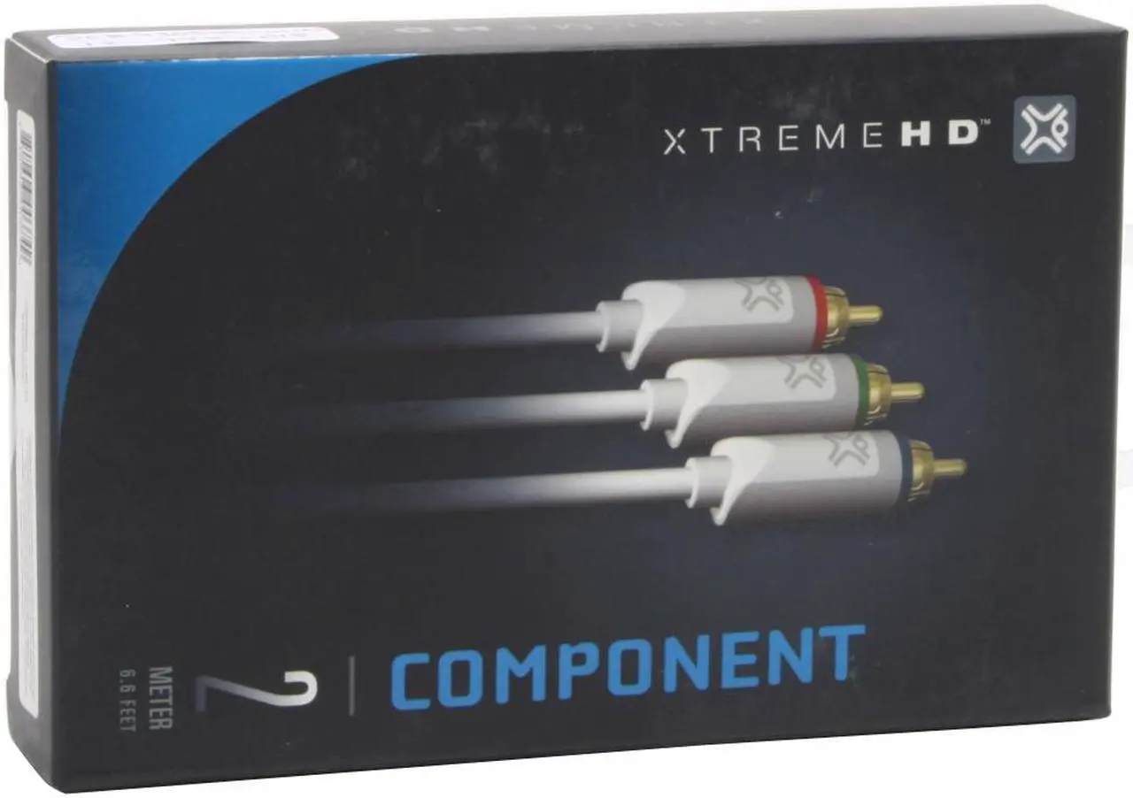 Alt view image 3 of 3 - XtremeMac XtremeHD 2m Component Video Cable for Apple TV and More