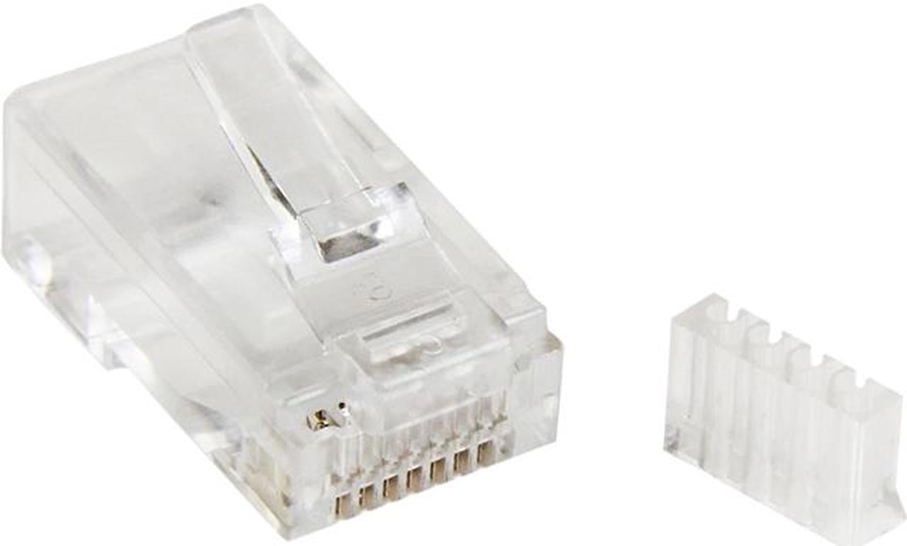 StarTech.com Cat 6 RJ45 Modular Plug for Solid Wire - 50 Pack