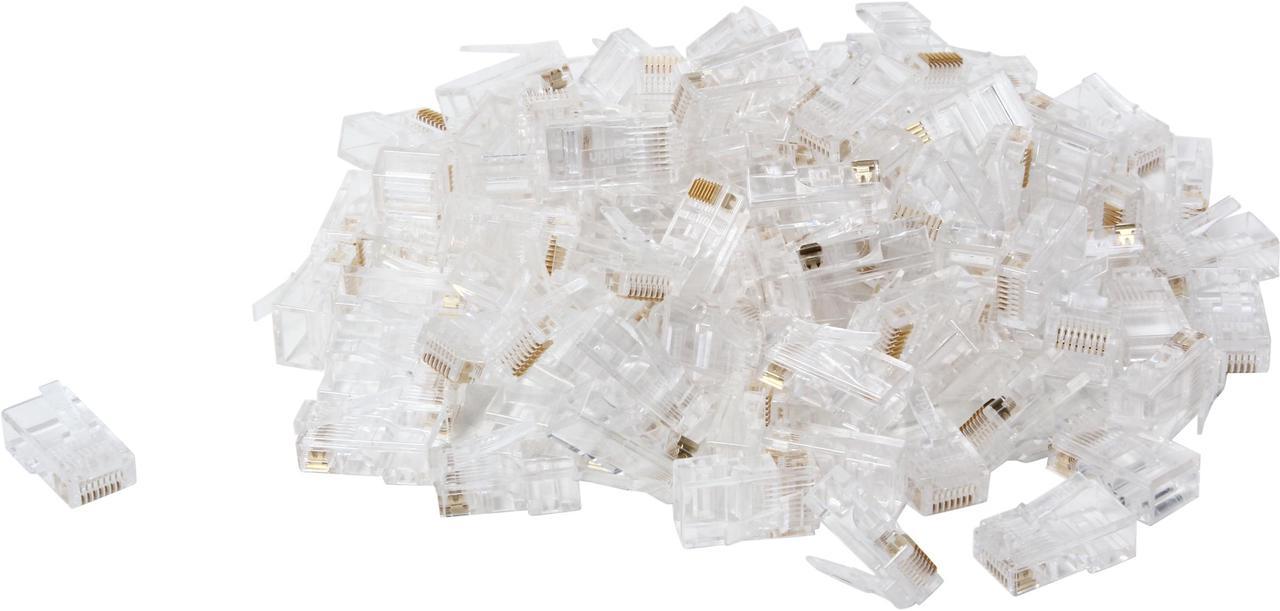 BELKIN R6G088-100 RJ-45 (m) Flat Cable Plug 100 Pack