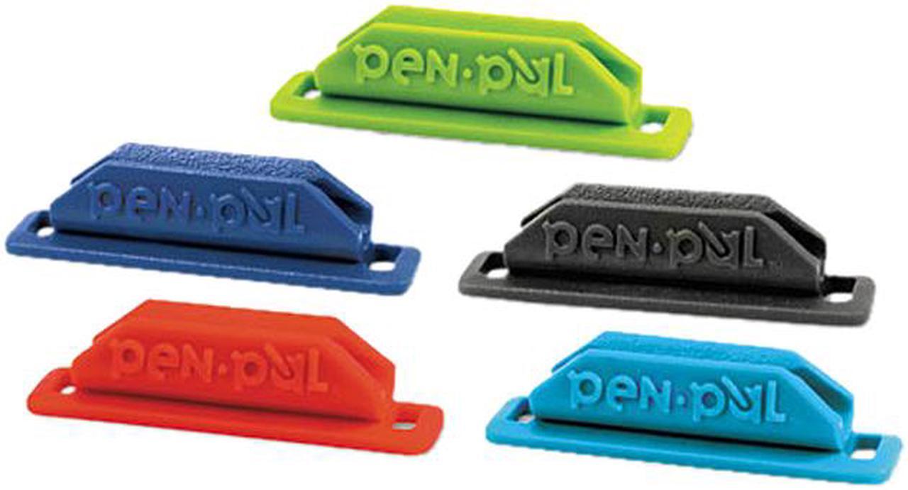 Main image of TOPS PENPAL1 PenPal Rubber Pen/Pencil Holder, 5/8 x 2 5/8 x 5/8, Assorted Colors, 1 Each