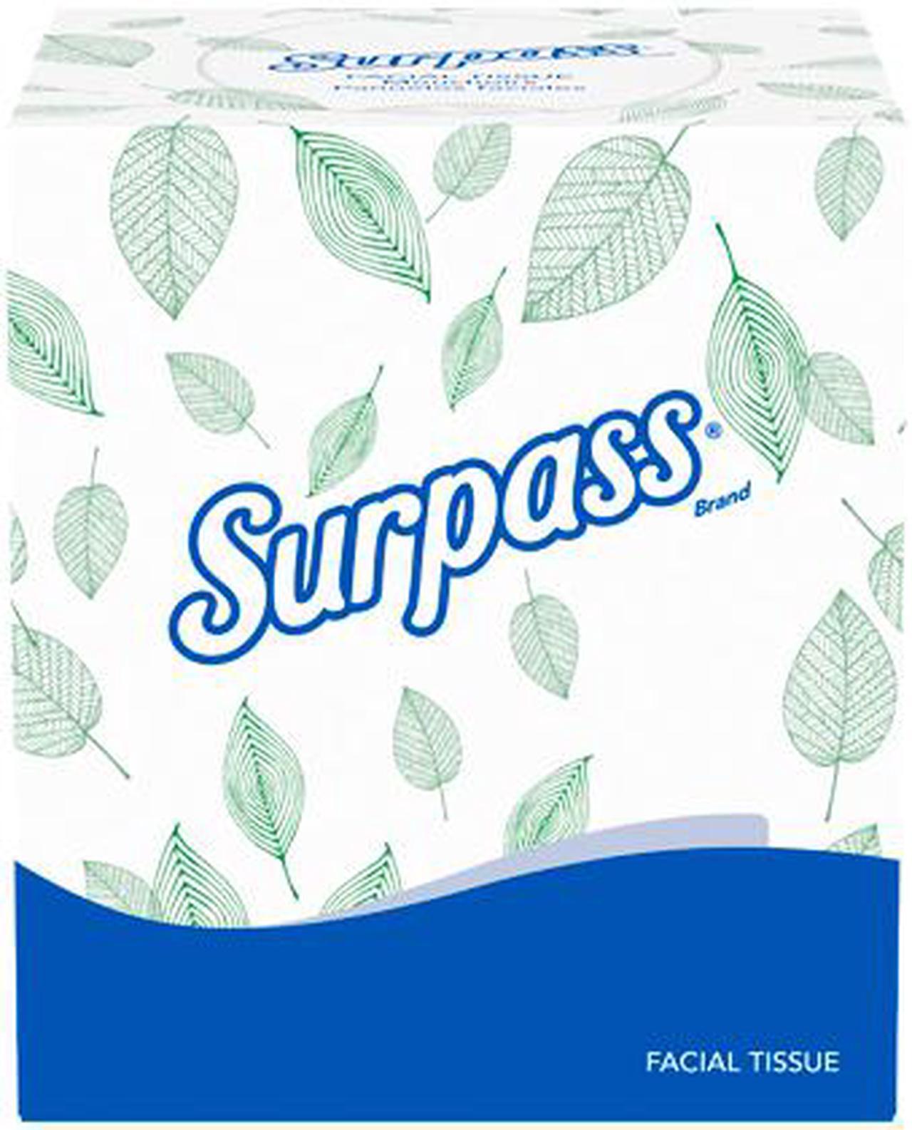 Alt view image 2 of 4 - Surpass Boutique Facial Tissue Cube (21320), 2-Ply, White, Unscented, 110 Face Tissue / Box, 36 Boxes / Case