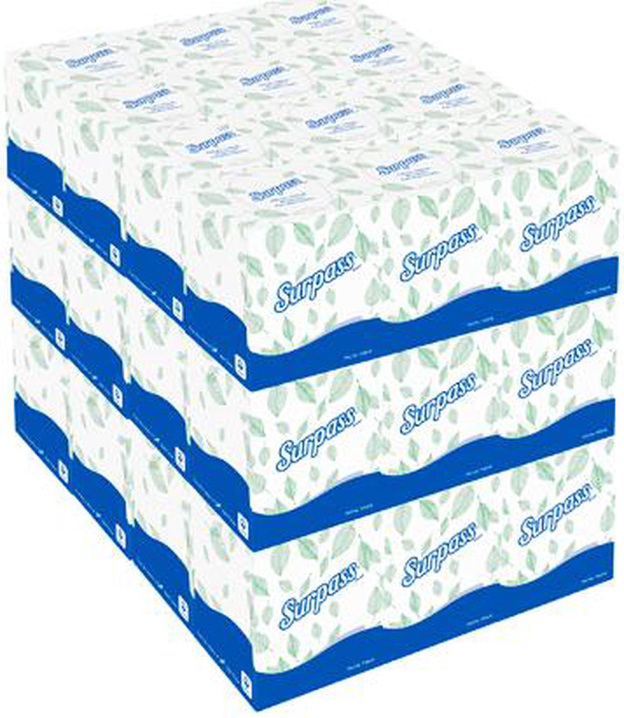 Alt view image 3 of 4 - Surpass Boutique Facial Tissue Cube (21320), 2-Ply, White, Unscented, 110 Face Tissue / Box, 36 Boxes / Case