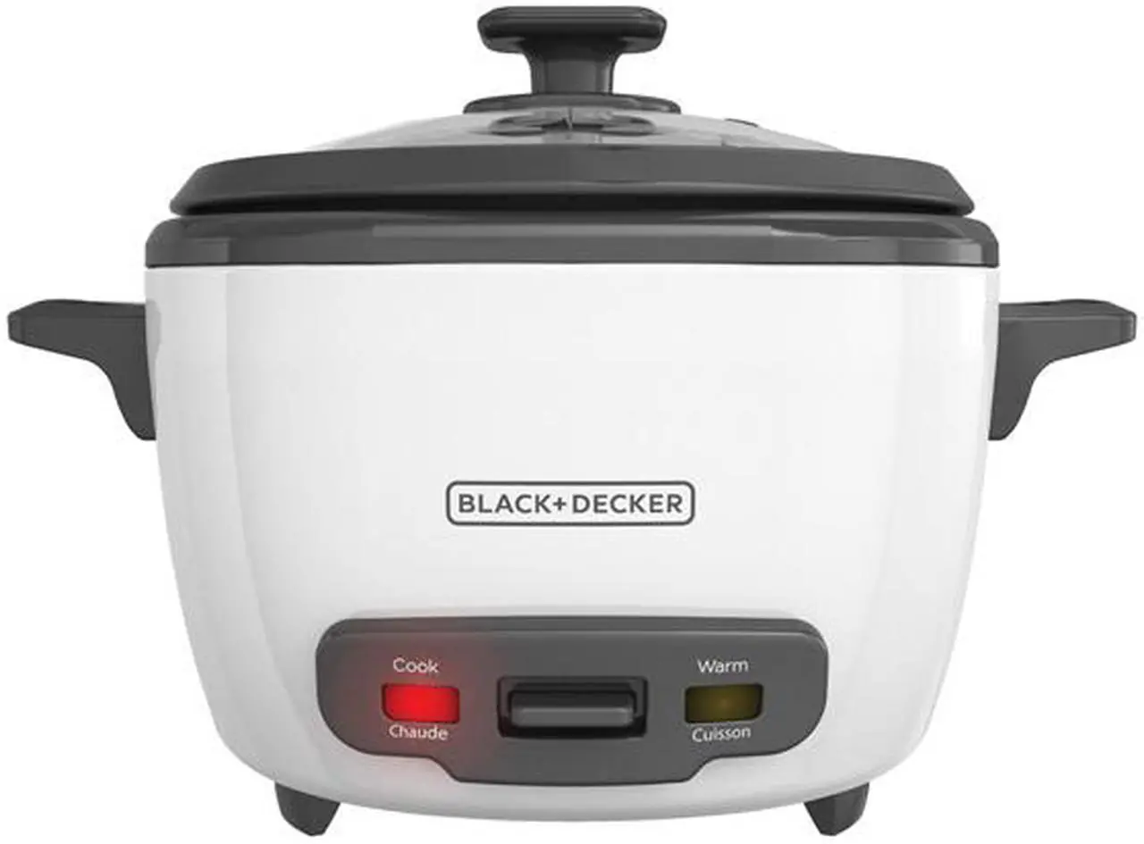 Alt view image 4 of 5 - BLACK+DECKER 16-Cup Rice Cooker, White